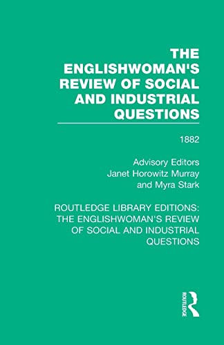 Beispielbild fr The Englishwoman's Review of Social and Industrial Questions: 1882 zum Verkauf von Blackwell's