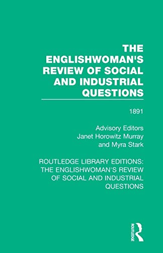 Stock image for The Englishwoman's Review of Social and Industrial Questions: 1891 for sale by Blackwell's