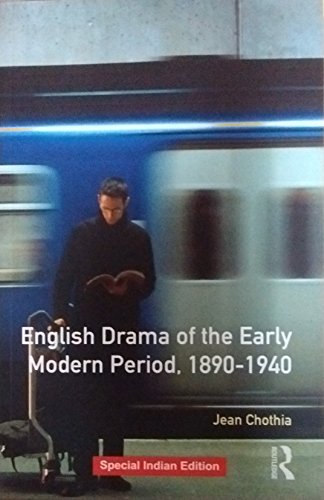 Stock image for English Drama of the Early Mordern Period, 1890-1940 for sale by dsmbooks