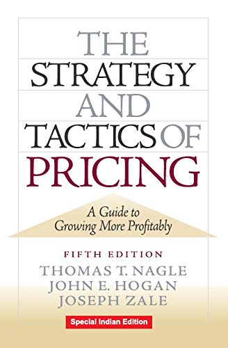 Beispielbild fr The Strategy And Tactics Of Pricing zum Verkauf von ThriftBooks-Atlanta