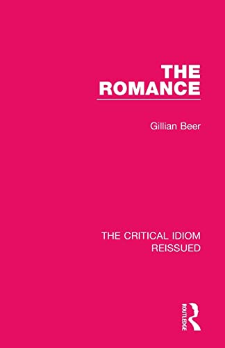 Stock image for The Romance (The Critical Idiom Reissued) for sale by Chiron Media