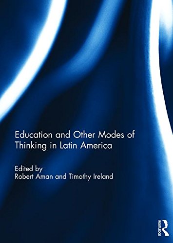 Imagen de archivo de Education and other modes of thinking in Latin America a la venta por Chiron Media