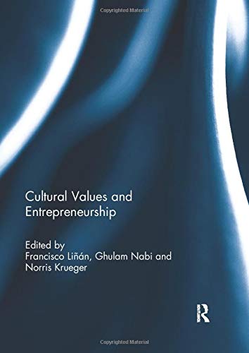 Stock image for Cultural Values and Entrepreneurship for sale by Blackwell's
