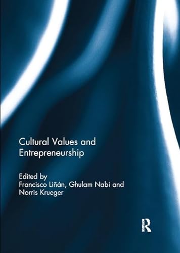 Stock image for Cultural Values and Entrepreneurship for sale by Chiron Media