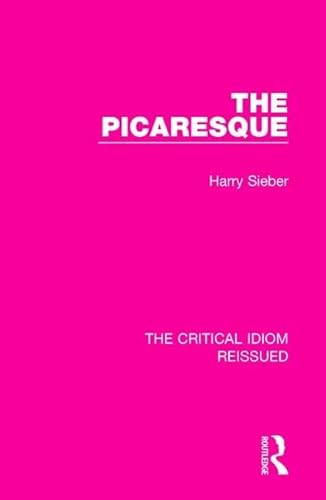 Stock image for The Picaresque (The Critical Idiom Reissued) for sale by Chiron Media