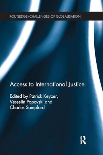 Imagen de archivo de Access to International Justice a la venta por Blackwell's