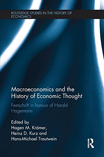 Stock image for Macroeconomics and the History of Economic Thought (Routledge Studies in the History of Economics) for sale by Chiron Media