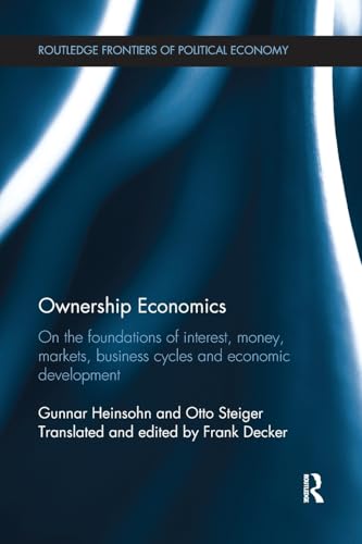 Beispielbild fr Ownership Economics zum Verkauf von Blackwell's