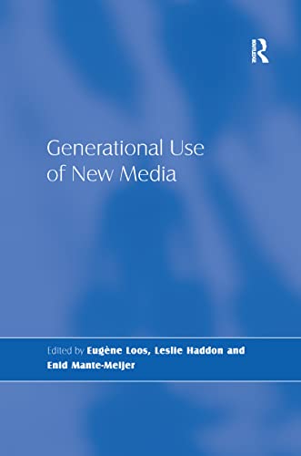 Imagen de archivo de Generational Use of New Media a la venta por GF Books, Inc.