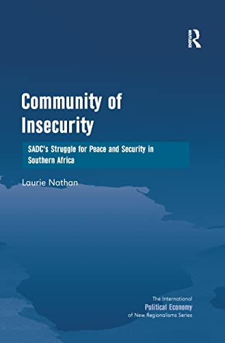 9781138250758: Community of Insecurity