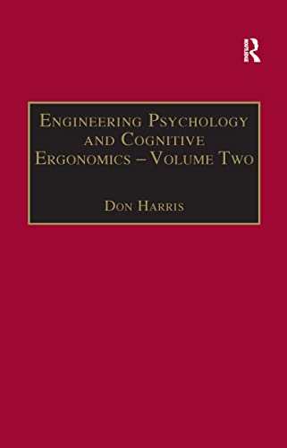 9781138256071: Engineering Psychology and Cognitive Ergonomics: Volume 2: Job Design and Product Design (Engineering Psychology and Cognitive Ergonomics Series)