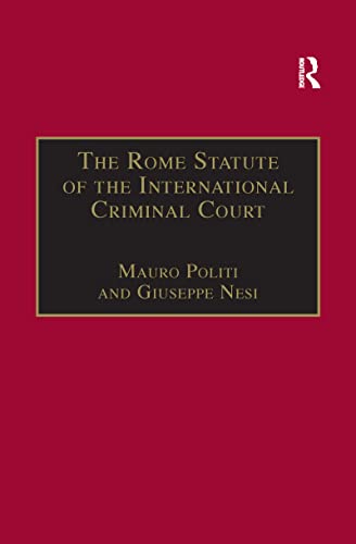 Beispielbild fr The Rome Statute of the International Criminal Court zum Verkauf von Blackwell's