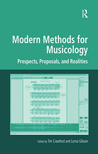 Imagen de archivo de Modern Methods for Musicology a la venta por Blackwell's