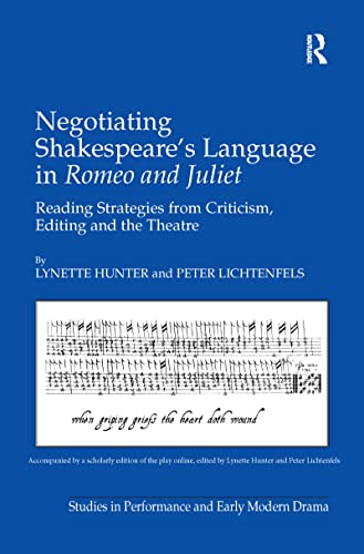 Stock image for Negotiating Shakespeare's Language in Romeo and Juliet for sale by Blackwell's