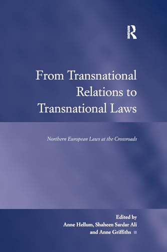 Stock image for From Transnational Relations to Transnational Laws for sale by Blackwell's