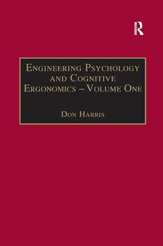 Stock image for Engineering Psychology and Cognitive Ergonomics: Volume 1: Transportation Systems (Engineering Psychology & Cognitive Ergonomics) for sale by Chiron Media