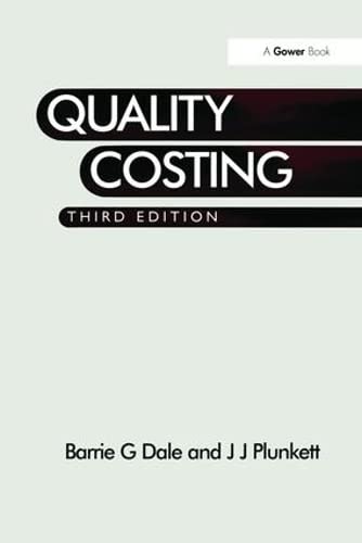 Stock image for Quality Costing for sale by Blackwell's