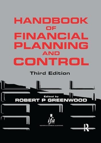 Stock image for Handbook of Financial Planning and Control for sale by Blackwell's