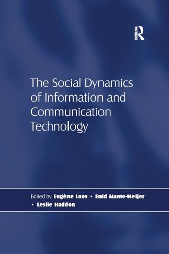 Imagen de archivo de The Social Dynamics of Information and Communication Technology a la venta por Blackwell's