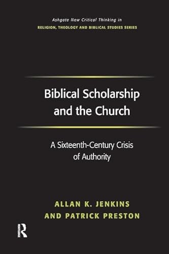 Beispielbild fr Biblical Scholarship and the Church zum Verkauf von Blackwell's
