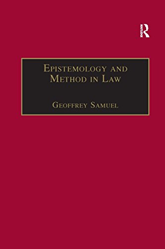 Stock image for Epistemology and Method in Law (Applied Legal Philosophy) for sale by Chiron Media