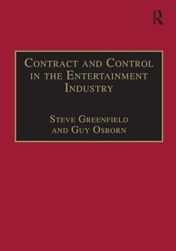 Beispielbild fr Contract and Control in the Entertainment Industry zum Verkauf von Blackwell's