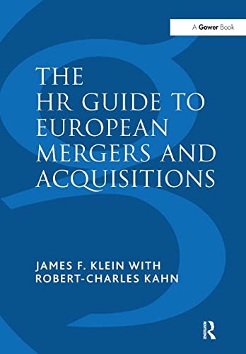 Stock image for The HR Guide to European Mergers and Acquisitions for sale by Chiron Media