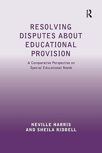 Stock image for Resolving Disputes About Educational Provision for sale by Blackwell's