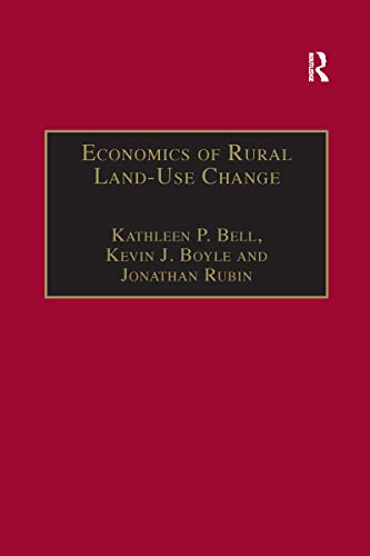 Beispielbild fr Economics of Rural Land-Use Change zum Verkauf von Blackwell's