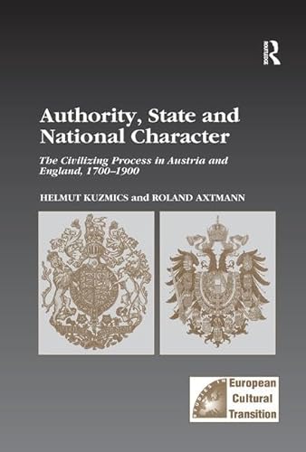 Beispielbild fr Authority, State and National Character zum Verkauf von Blackwell's