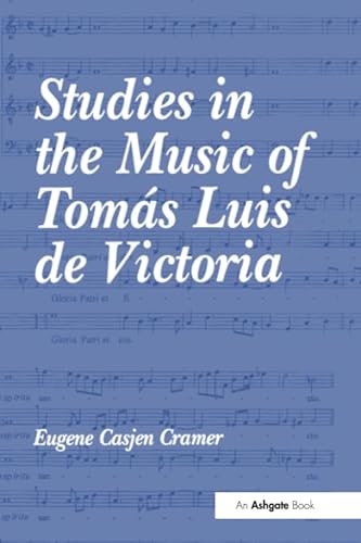 Imagen de archivo de Studies in the Music of Toms Luis De Victoria a la venta por Blackwell's