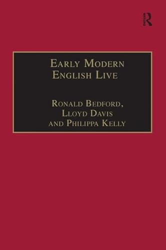 9781138275881: Early Modern English Lives