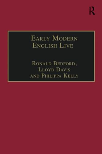 Stock image for Early Modern English Lives for sale by Blackwell's