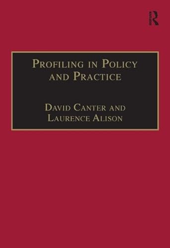 Stock image for Profiling in Policy and Practice for sale by Blackwell's