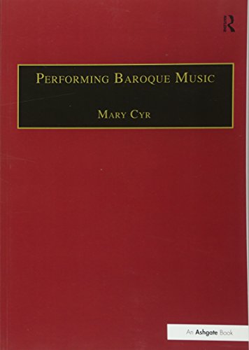 Stock image for Performing Baroque Music for sale by Blackwell's