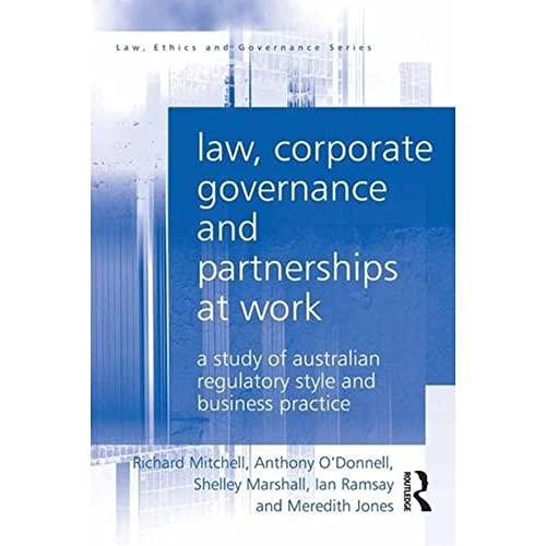 Stock image for Law, Corporate Governance and Partnerships at Work for sale by Blackwell's