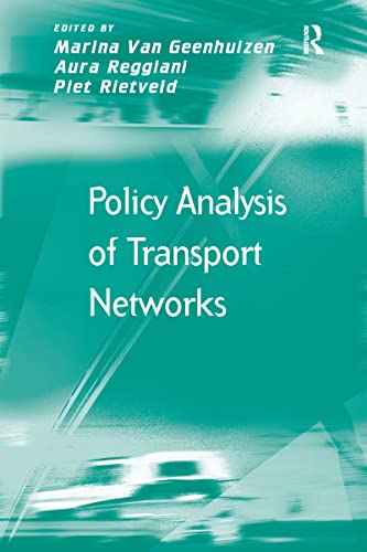Beispielbild fr Policy Analysis of Transport Networks zum Verkauf von Blackwell's