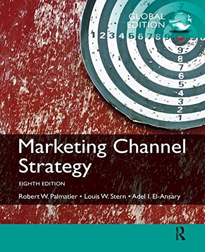 9781138281080: MARKETING CHANNEL STRATEGY 8TH EDITION