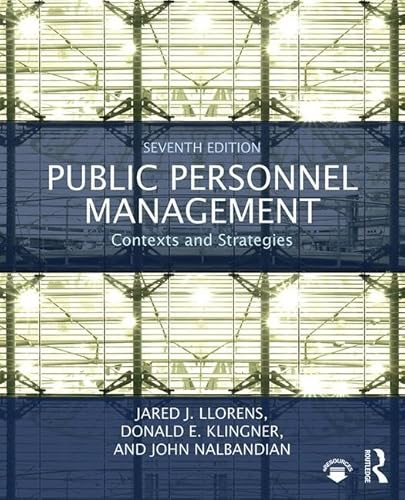 Imagen de archivo de Public Personnel Management a la venta por Indiana Book Company