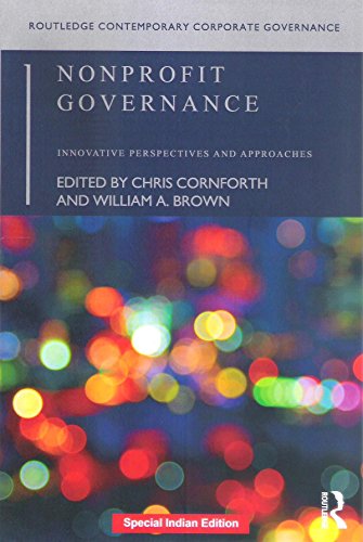 Stock image for Nonperofit Governance: Innovative Perspectives and Approaches for sale by dsmbooks