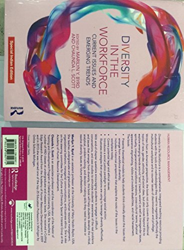 9781138282971: Diversity In The Workforce: Current Issues And Emerging Trends [paperback] Byrd and Scott Marilyn Y. Byrd And Chaunda L. Scott [Jan 01, 2017]