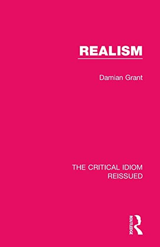 Stock image for Realism (The Critical Idiom Reissued) for sale by Chiron Media