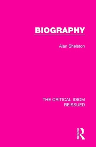 Stock image for Biography (The Critical Idiom Reissued) for sale by Chiron Media