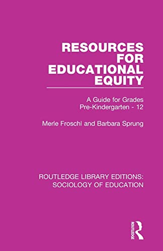 Stock image for Resources for Educational Equity R for sale by Chiron Media