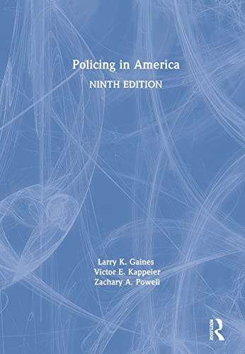 Imagen de archivo de Policing in America a la venta por Books From California