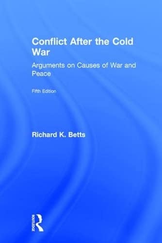 Beispielbild fr Conflict After the Cold War: Arguments on Causes of War and Peace zum Verkauf von Campus Bookstore