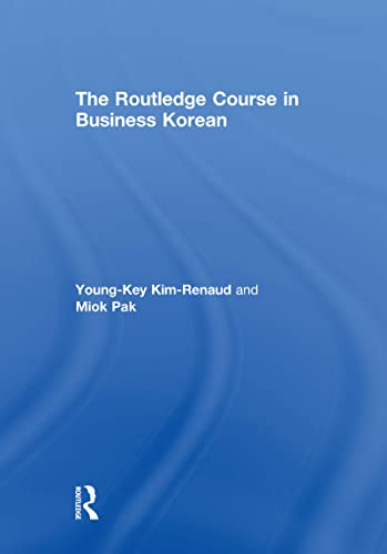 Stock image for The Routledge Course in Business Korean for sale by Chiron Media