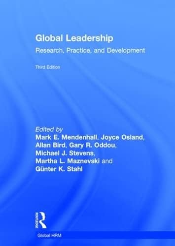 Beispielbild fr Global Leadership: Research, Practice, and Development (Global HRM) zum Verkauf von Chiron Media