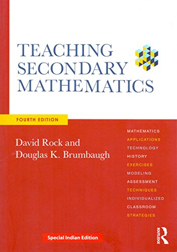 Imagen de archivo de Teaching Secondary Mathematics a la venta por More Than Words