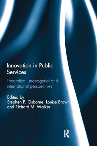 Imagen de archivo de Innovation in Public Services a la venta por Blackwell's